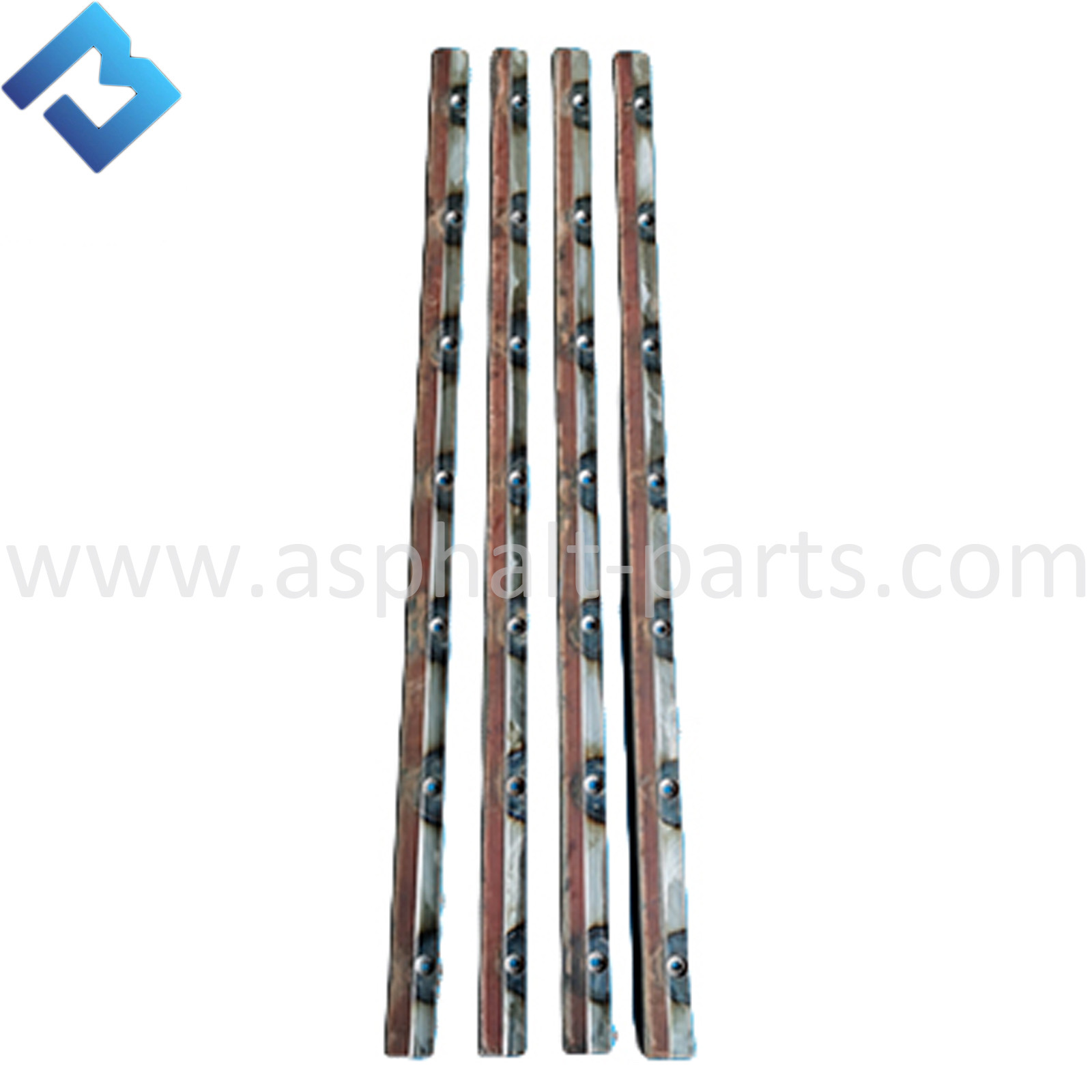 Asphalt Paver Ironing System Strip Wear Resistant Steel Bar S1880-3L AB600-3