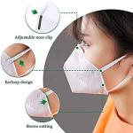 Non Toxic Valved Face Mask For Electronic Factory / Food Processing Industry