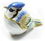 Robin bird Metal Trinket boxes Bird For Wedding Gift Bird Trinkt box