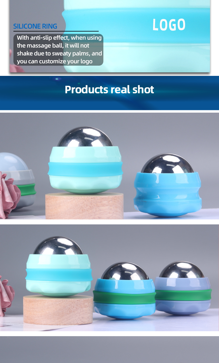 Skyringe Ice Therapy Massage Ball Roller , Cold Muscle Roller Ball