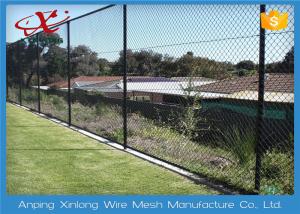 Quality 1.8 - 4.5mm Diameter Chain Link Fence With 35 * 35 Aperture For Playground wholesale