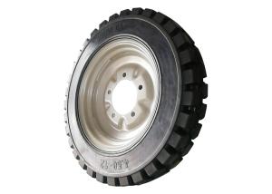 Quality GNSTO Solid Rubber Tricycle Tires 450-15 Honeycomb Shape Structure wholesale