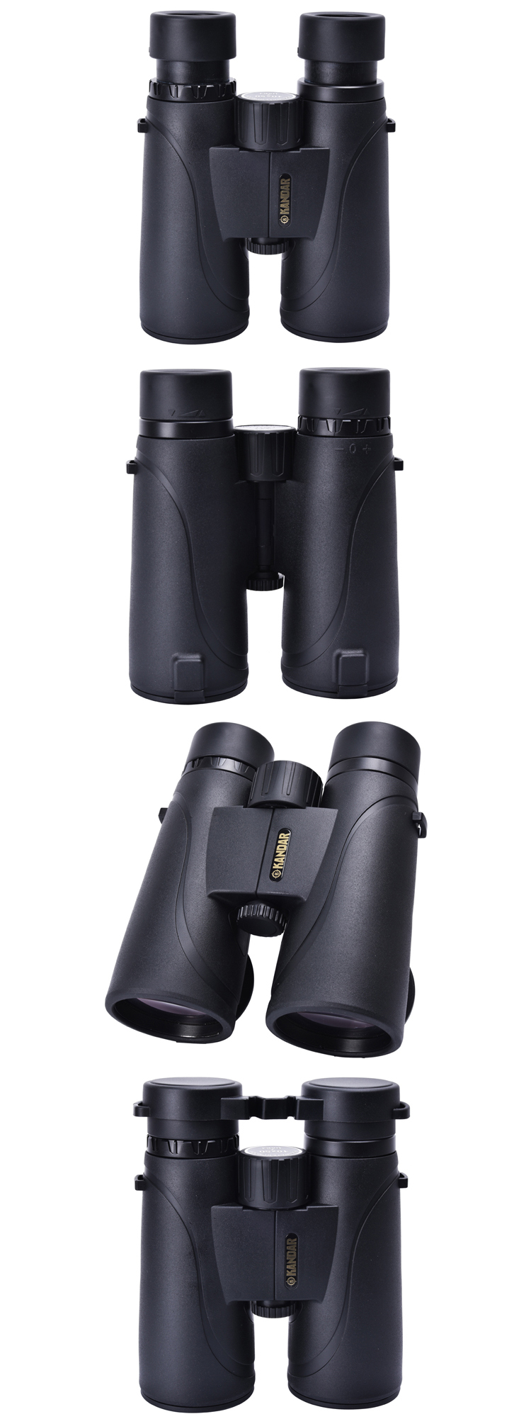 Outdoor Sports Binocular KANDAR 10x50 Waterproof and Anti-Fog with 50mm Objective Diameter