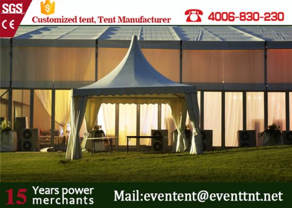 Heavy Duty Wedding Party Tent marriage Pagoda tents PVC skin With Aluminum