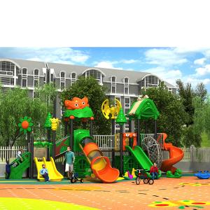 Quality Kids Plastic Slide Adventure Outdoor Playground Large Amusement Park wholesale
