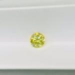IGI Lab Created Yellow Diamonds 1 Carat Round Diamond