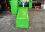 Red / Green Plastic Rubbish Bins , 240 Liter Waste Wheelie Bin For Recycling