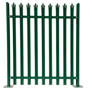 Quality Anti Theft Powder Coated Palisade Fencing , Metal Palisade Security Fencing wholesale