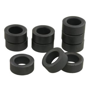 Quality High Performance Barium Ferrite Magnet Ring Shaped Compact Crystal Design wholesale