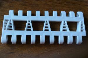Quality ZY8000FG-3 unichains OPB 4V-36% maximum airflow plastic conveyor modular belt flush grid belt wholesale