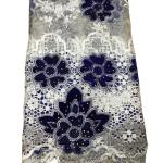 Supoo 2022 Luxurious velvet lace with stones african lace fabric embroidery