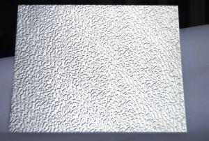Stucco Embossed Aluminum Sheet , Embossed Anodizing Sheet ISO Certification
