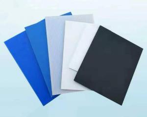 Quality Black White PP Corruagted Board UV Resistant 2mm 3mm Hollow Core Plastic Sheets wholesale