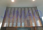 Aluminum Alloy Hanging Chain Room Dividers Easy Installed For Dubai Hotel / Spa