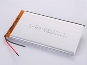 Quality Long-lasting 3.7V Li-polymer Battery with 500 Cycles Cycle Life and 10000MAH Capacity ' Requirements wholesale
