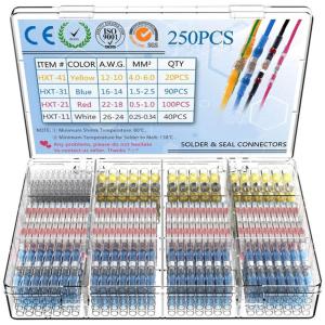 Quality Heat Shrink 250PCS Solder Seal Wire Connectors GW-JXDZ06T wholesale
