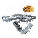 Automatic Potato Chips Production Line Frozen French Fries Making Machine