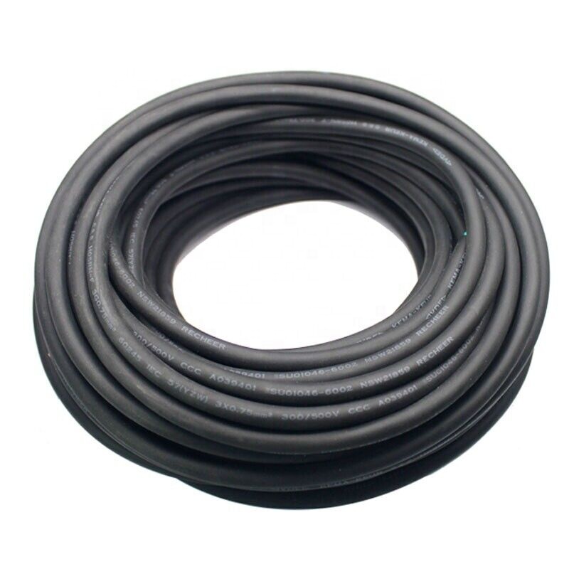TPU Rubber Sheathed Evc Cable 16a/480v H07bz5-f 5x2.5mm2 5g 2.5 1*0.5 Evblo for EV Charing Temperature Range -40C To 90C