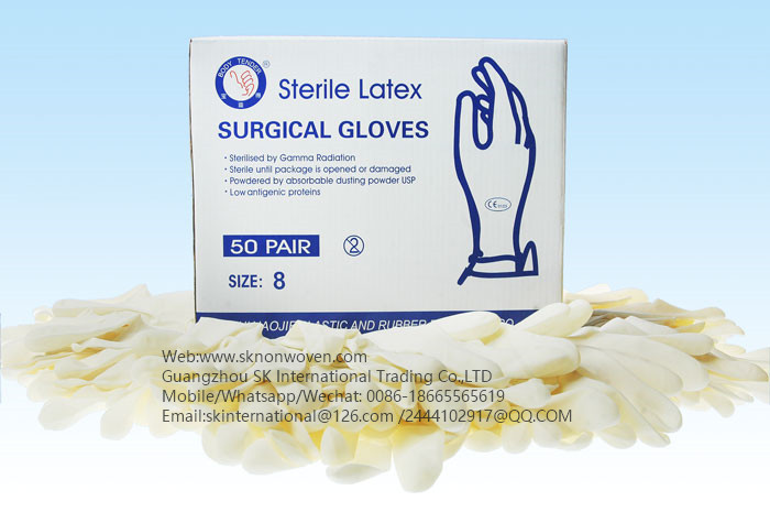 Disposable Powder Latex Medical Nitrile Gloves
