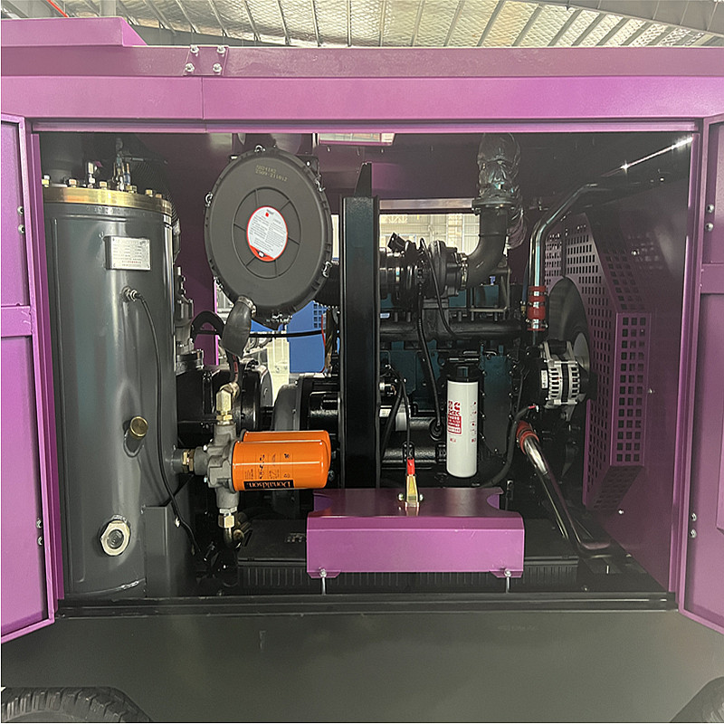 Small Rotary Screw Air Compressor Low Noise Screw Air Compressor 18m3/min Portable Air Compressor Machine