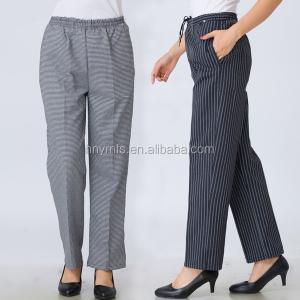 Quality Top Quality Custom Design Workwear Chefs Clothing Chef Pants for women wholesale