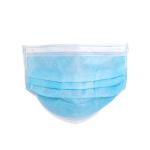 Daily Use 3 Ply Non Woven Face Mask / Disposable Blue Earloop Face Mask