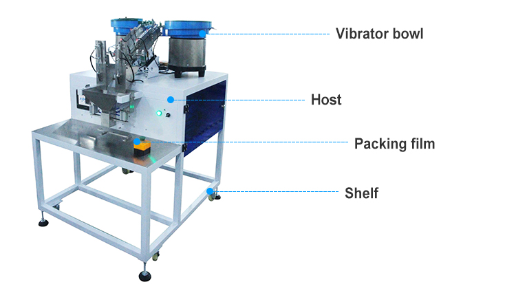 automatic small hardware plastic parts counting bagging packaging machinery screw bolt packing machine