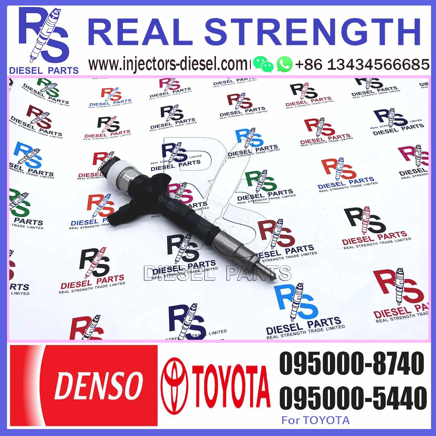 DENSO Diesel Common Rail Fuel Injector nozzle 23670-09360 23670-09061 2367009060 095000-8740 for Toyota HIACE Hilux 2KD-