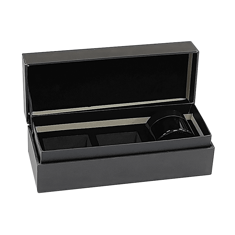 Private Label Multiple Scented Candle Box 3 Piece with Paperboard Liner Custom Design