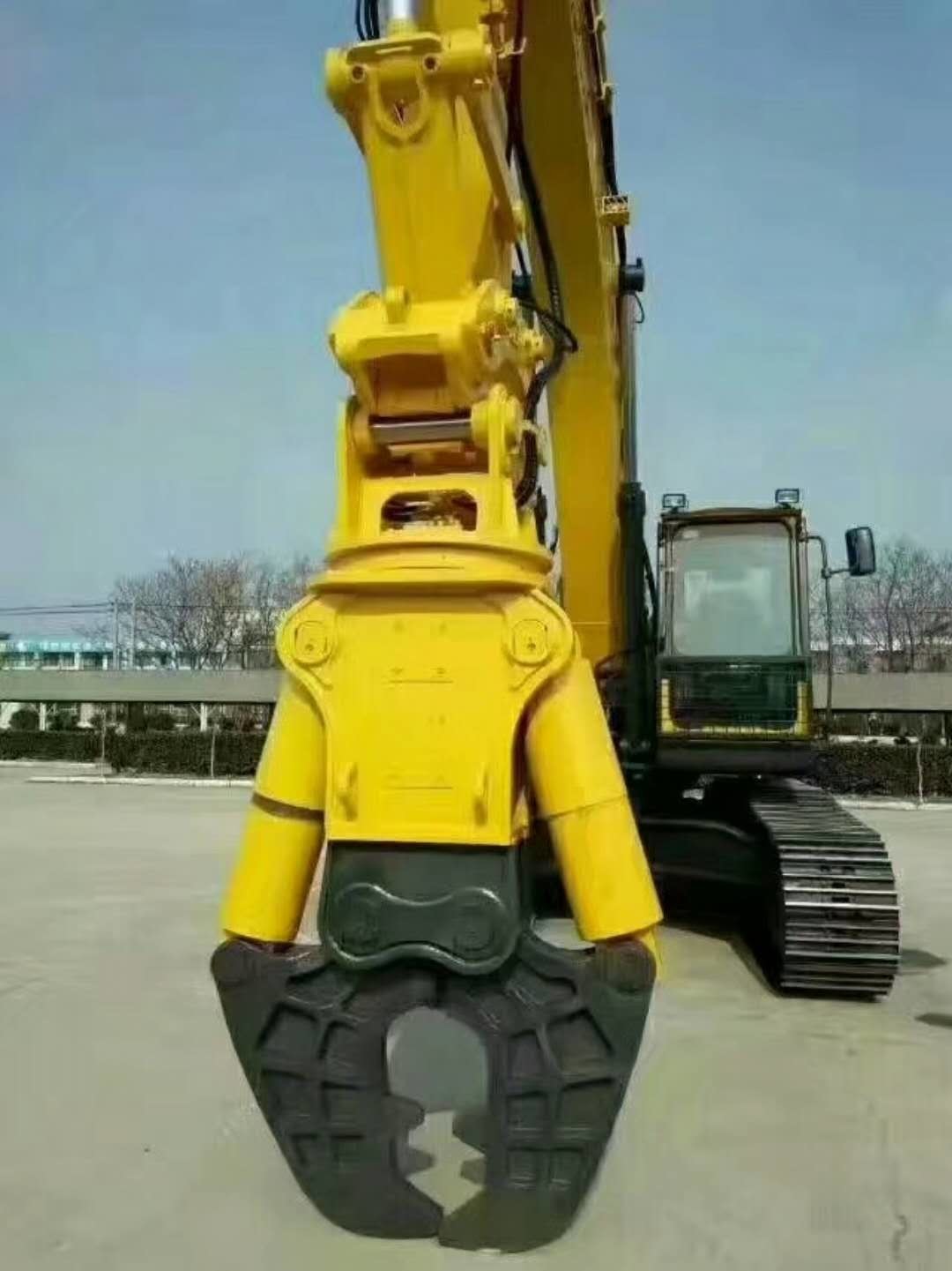 Strong Power Hydraulic Excavator Shears Long Durability Full 360 Degree Rotation