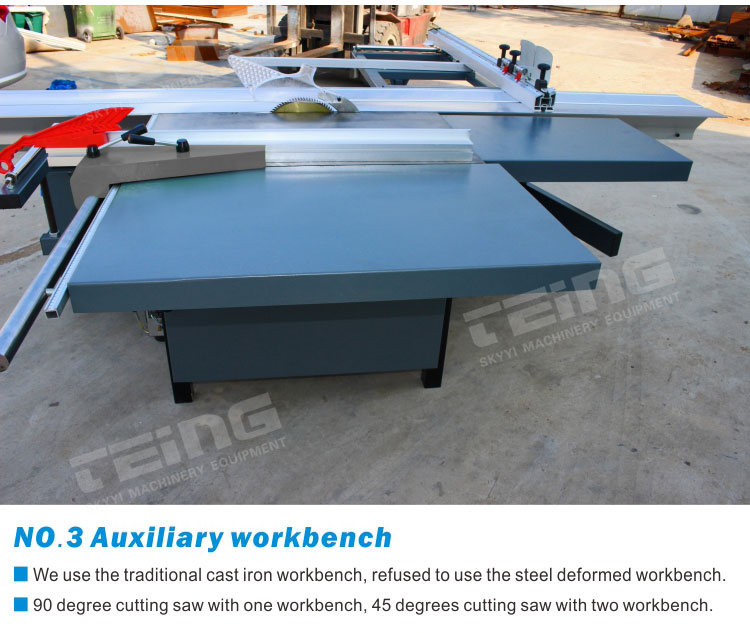 Horizontal Style Woodworking Sliding Table Saw 3200 SKY8D for MAX. Cutting Width 1250MM