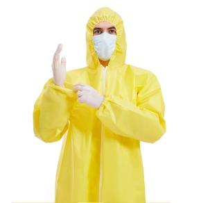 Quality EN14126 FDA Disposable Protective Coverall medical Oil Resistant wholesale