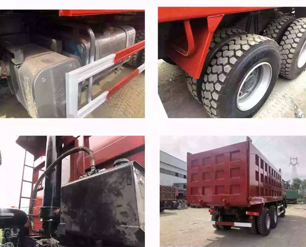 Used Dump Truck Tipper Truck 6X4 Left Hand Drive for Sale