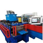 Metal Wall Panel Cladding Rolling Forming Machine Box Rib 0.7mm Thickness