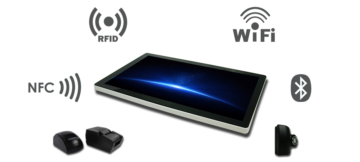 Bezel Free FCC Widescreen Interactive Digital Signage Display