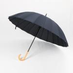 Black Compact Windproof Umbrella , Lady Fashion Extra Large Rain Umbrella