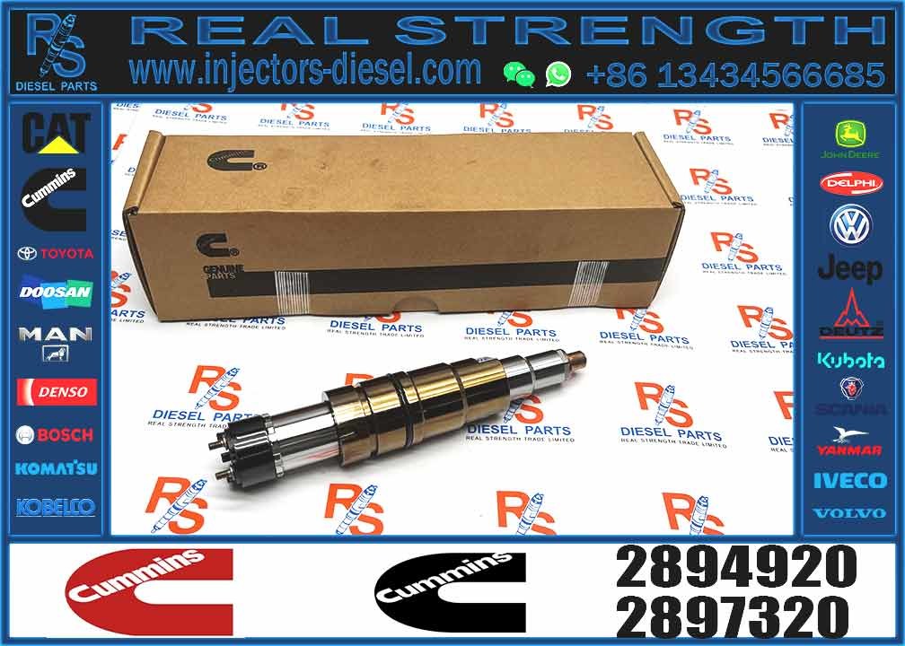 factory fuel injector assembly CRDI 2872544 2872405 2894920 4307217 5491721 4326959 for Cummins Scania XPI injector