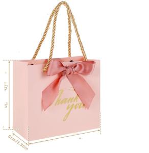 Quality Rigid Boxes Custom Logo Clothing Packaging Deluxe Paper Bags with Handles wholesale