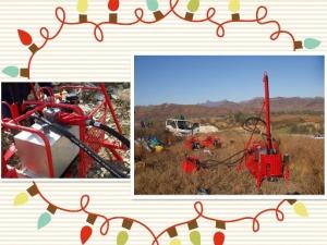 Quality portable drilling rig of parts testing in field wholesale