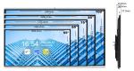 Multipurpose WIFI 55 Inch Smart Board Anti Glare Glass Material