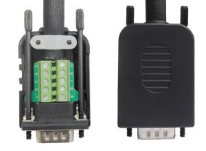 Quality DB9 Male / Female with box terminal block adapter wholesale