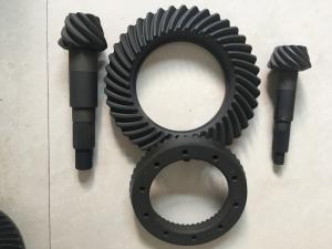 Quality High Rigidity Crown Wheel And Pinion Gear , Spiral Differential Ring Gear wholesale