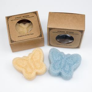 Quality OEM Konjac Butterfly Bath Sponge wholesale