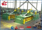 18.5kW Hydraulic Bailer Machine For Light Scrap Metal Front Out Discharging
