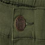 Olive Ladies Casual Shorts 70% Cotton 2% Spandex Casual Summer Shorts Womens