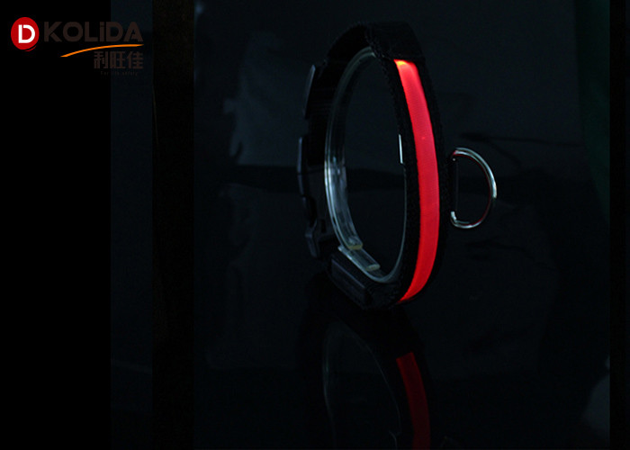 Nylon Luminous Necklace Super Bright LED Dog Collar Leashes For Pets