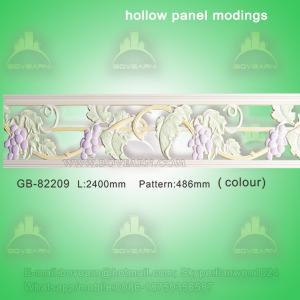 Quality Polyurethane Decorative center hollow mouldings for light transmission wholesale