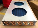 Commercial Finned Tube Heat Exchanger Copper Tube For Cold Storage