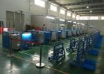 Sky Blue Copper Wire Twisting Machine , Touch Screen Operation