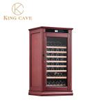 Colorful Wooden Wine Cooler Cabinet with Jixapera Compressor and Intelligent